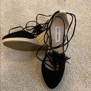 STEVE MADDEN WEDGE ESPADRILLES